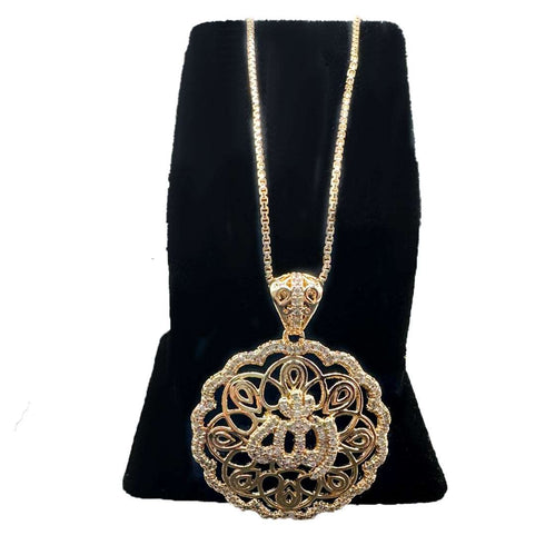Arabic Allah Calligraphy Necklace - D120 - 3